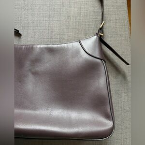 H&M Elegant Brown Leather Shoulder Bag